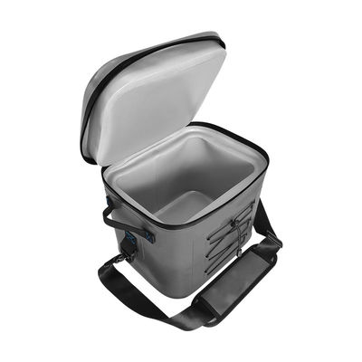 Square 24 Can Cooler Bag Ciemnoszary kolor do zajęć na świeżym powietrzu OEM ODM