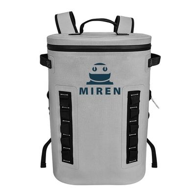 Izolacja Ice Soft Cooler Backpack Jasnoszary kolor na zewnątrz Camping ODM