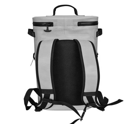 Izolacja Ice Soft Cooler Backpack Jasnoszary kolor na zewnątrz Camping ODM