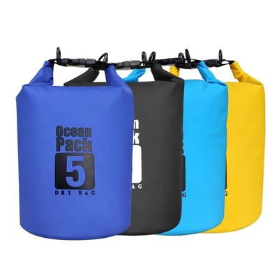 Dostosowana 5-litrowa wodoodporna sucha torba z PVC do pływania na łodzi i surfowania